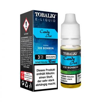 TobaliQ E-Liquid" Candy-Ice", 3 mg, "Eisbonbon", VE: 6 Stck.